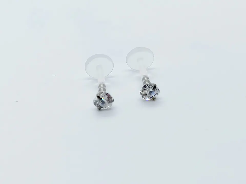 Piercing labret monroe cartílago nariz boca oreja figuras varias 7