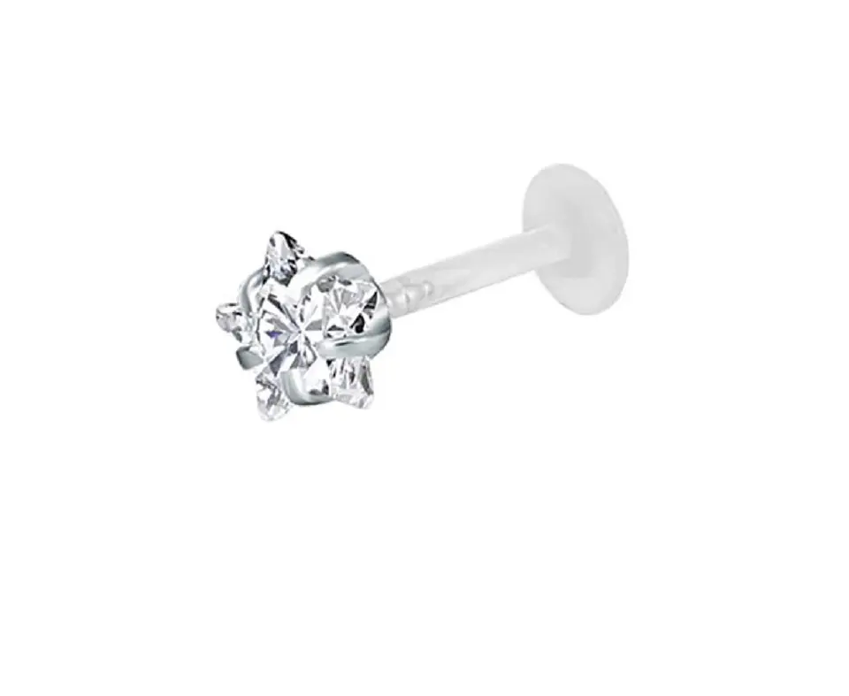Piercing labret monroe cartílago nariz boca oreja figuras varias 8