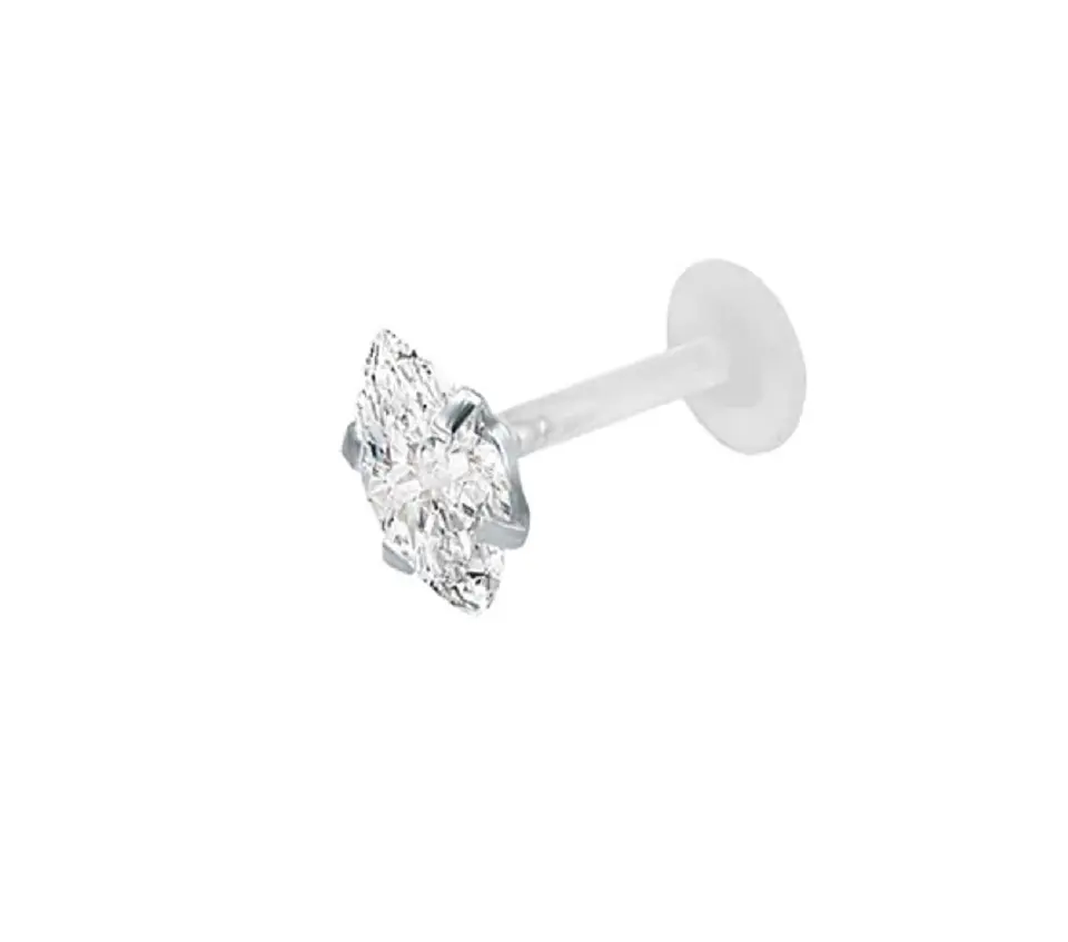 Piercing labret monroe cartílago nariz boca oreja figuras varias 24