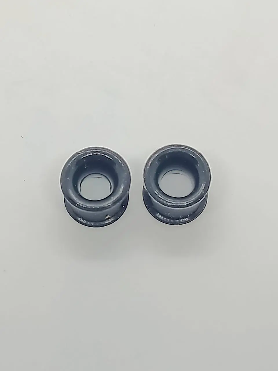 Expansores piercing silicona par de 3mm, 5mm y 8mm acampanado grueso túnel tapón  10