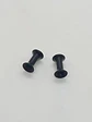 Expansores piercing silicona par de 3mm, 5mm y 8mm acampanado grueso túnel tapón  - Miniatura 5