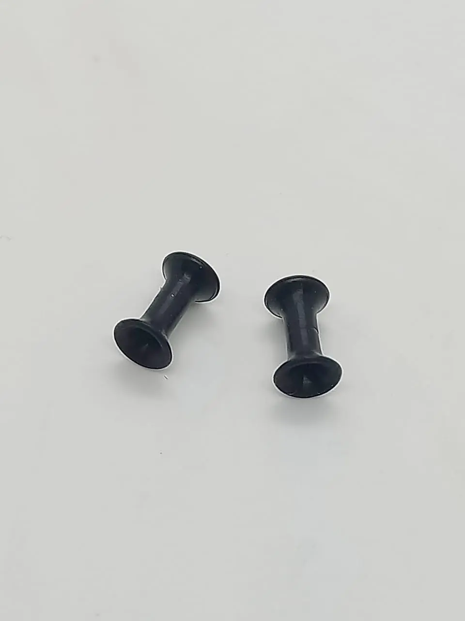 Expansores piercing silicona par de 3mm, 5mm y 8mm acampanado grueso túnel tapón  5