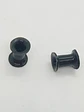 Expansores piercing silicona par de 3mm, 5mm y 8mm acampanado grueso túnel tapón  - Miniatura 14