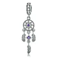 Charm dije abalorio atrapasueños pulsera o colgante lila estilo Pandora - Miniatura 1