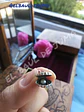 Charm dije abalorio ostra almeja plata 925 estilo Pandora - Miniatura 2
