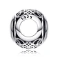 Charm dije abalorio letras pulsera colgante plata 925  - Miniatura 2