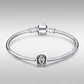 Charm dije abalorio letras pulsera colgante plata 925  - Miniatura 3