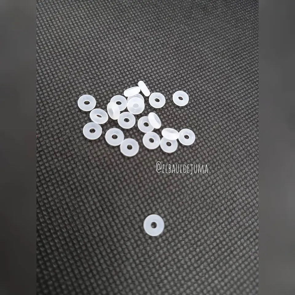 Gomas clip tapón para pulsera o colgantes diseño joyas 5
