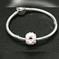 Charm dije abalorio Dona Donita plata 925 rosada estilo pandora - Miniatura 2