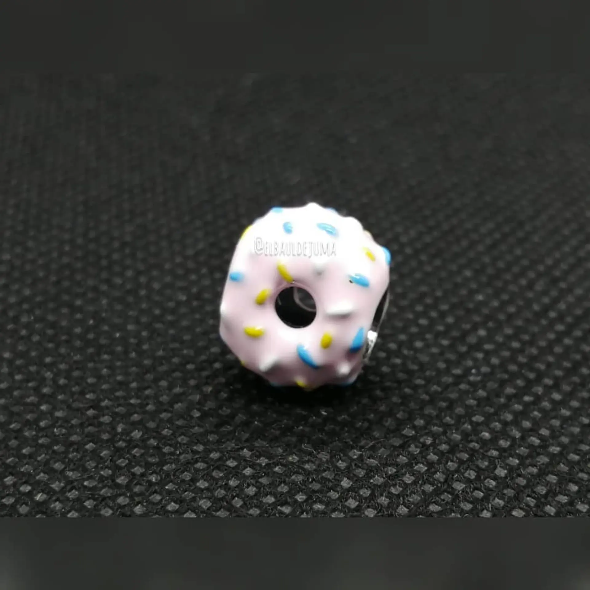 Charm dije abalorio Dona Donita plata 925 rosada estilo pandora 5