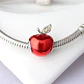 Charm dije plata 925 manzana Blancanieves pulsera colgante estilo Pandora - Miniatura 3
