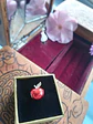 Charm dije plata 925 manzana Blancanieves pulsera colgante estilo Pandora - Miniatura 5