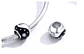 Charm dije abalorio Ying Yang plata 925 pulsera colgante Estilo Pandora  - Miniatura 3