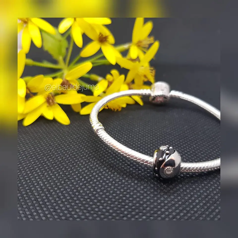 Charm dije abalorio Ying Yang plata 925 pulsera colgante Estilo Pandora  6