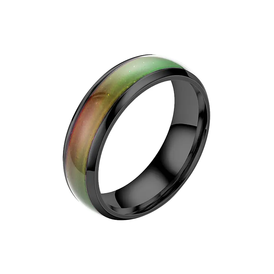 Anillo del humor cambia de color con temperatura térmico 1