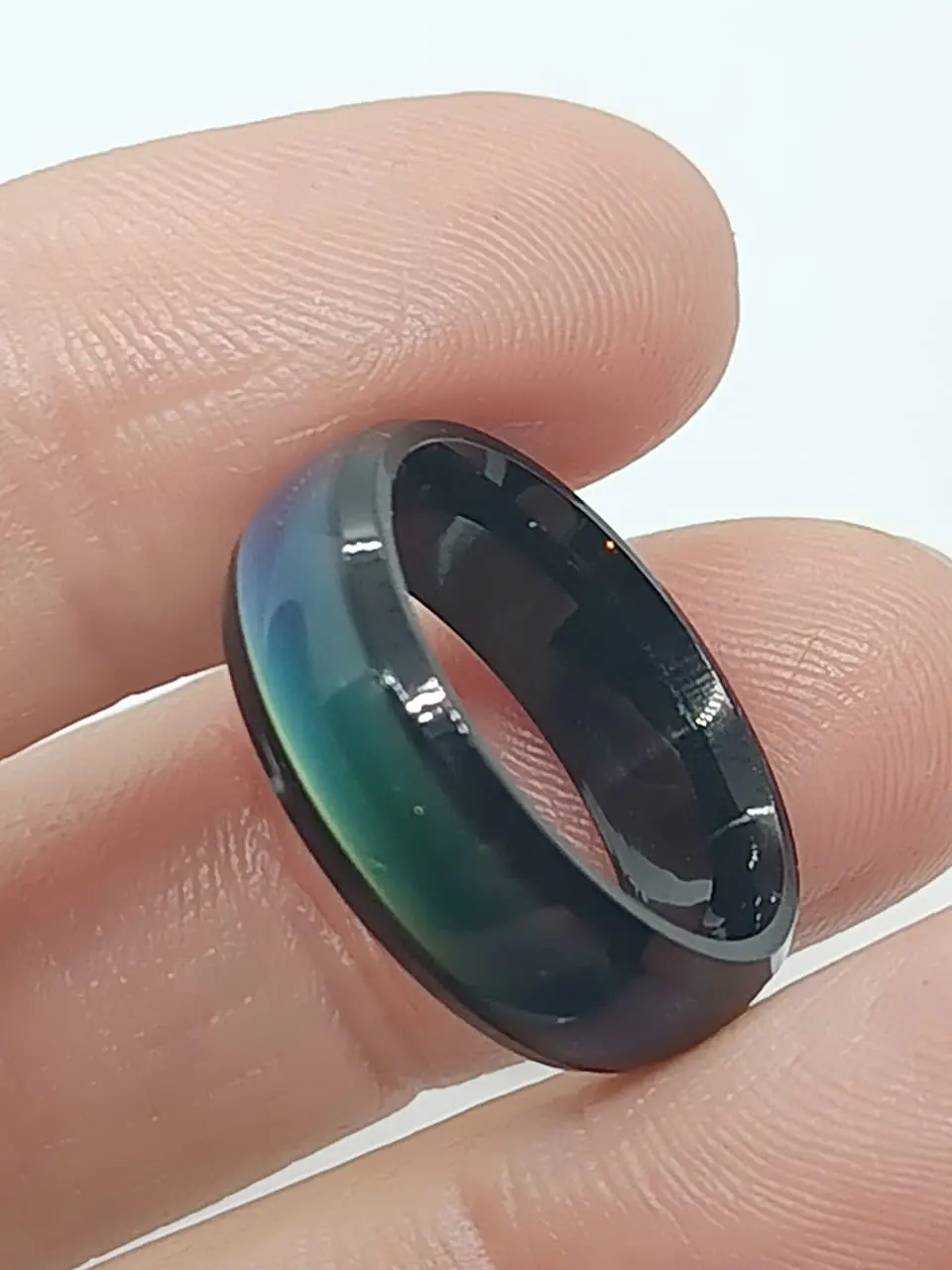 Anillo del humor cambia de color con temperatura térmico 6