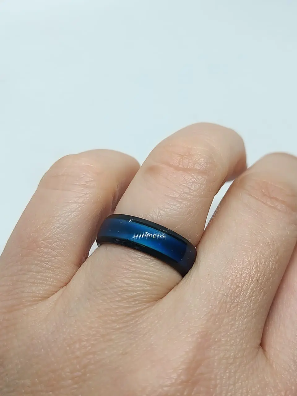 Anillo del humor cambia de color con temperatura térmico 7