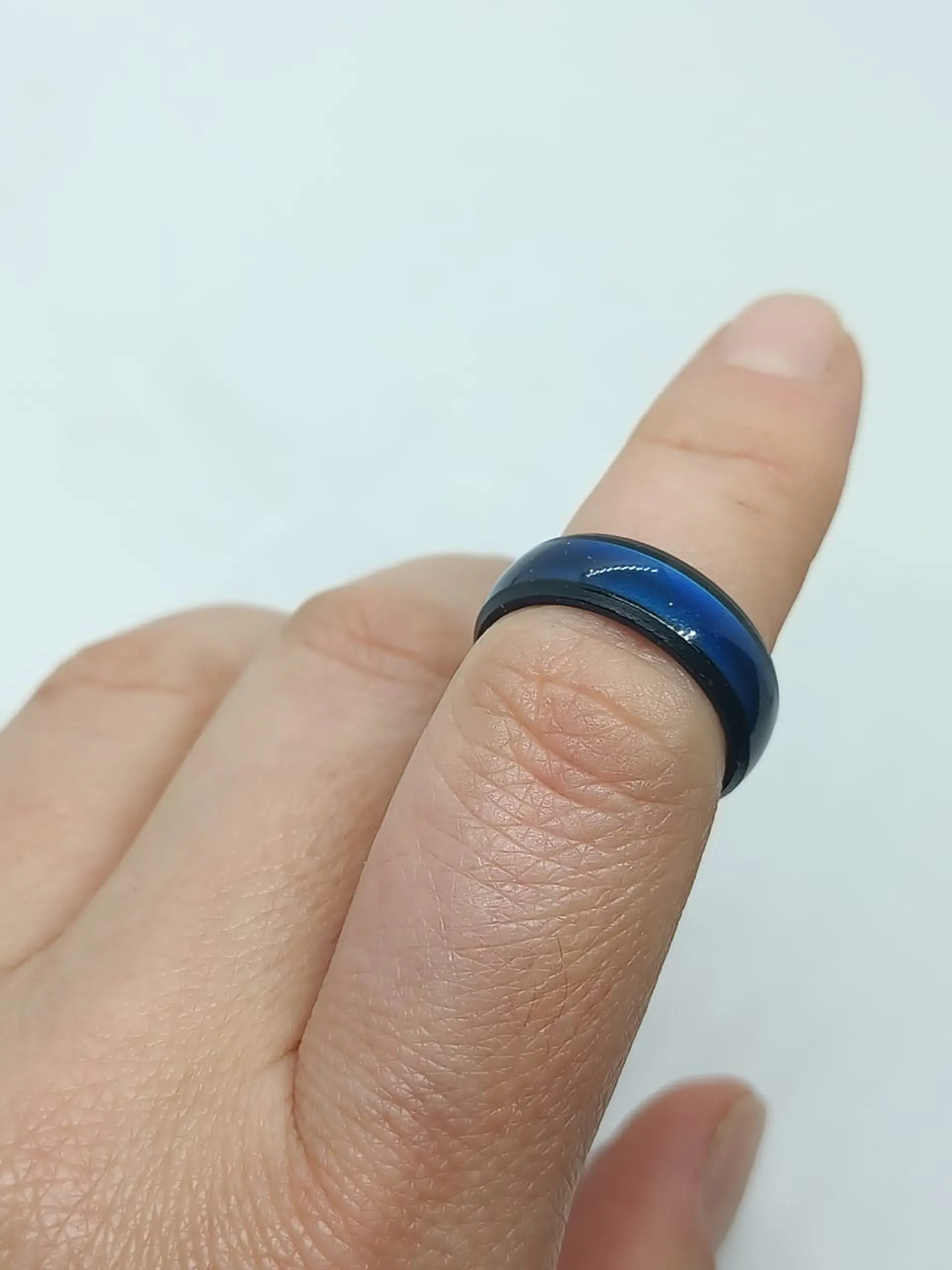 Anillo del humor cambia de color con temperatura térmico 8