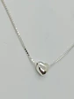 Collar con dije Tierno corazón en Plata fina ley S925 - Miniatura 4