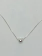 Collar con dije Tierno corazón en Plata fina ley S925 - Miniatura 5
