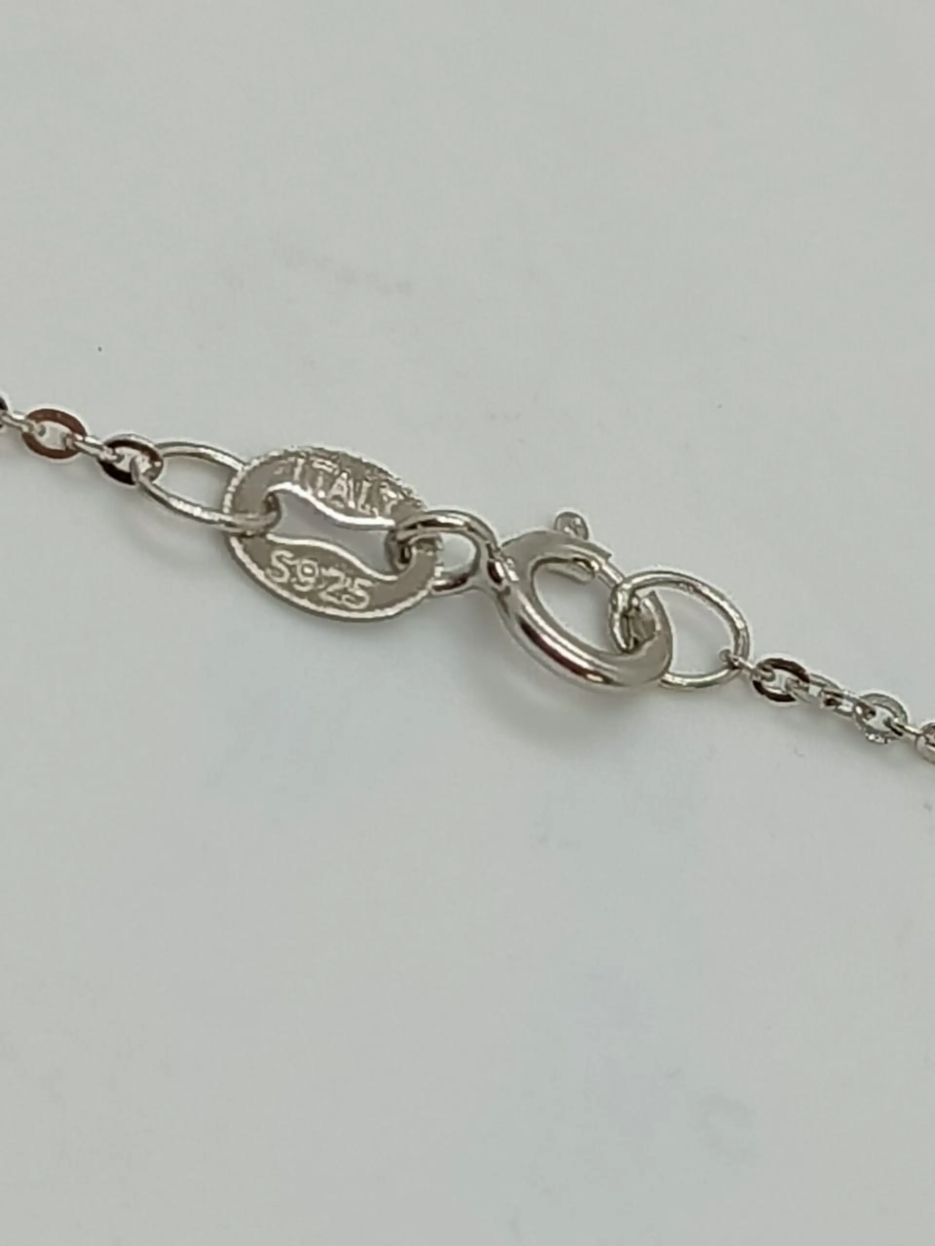 Colgante Collar Punto Luz Zirconio Colores Plata fina ley S925 6
