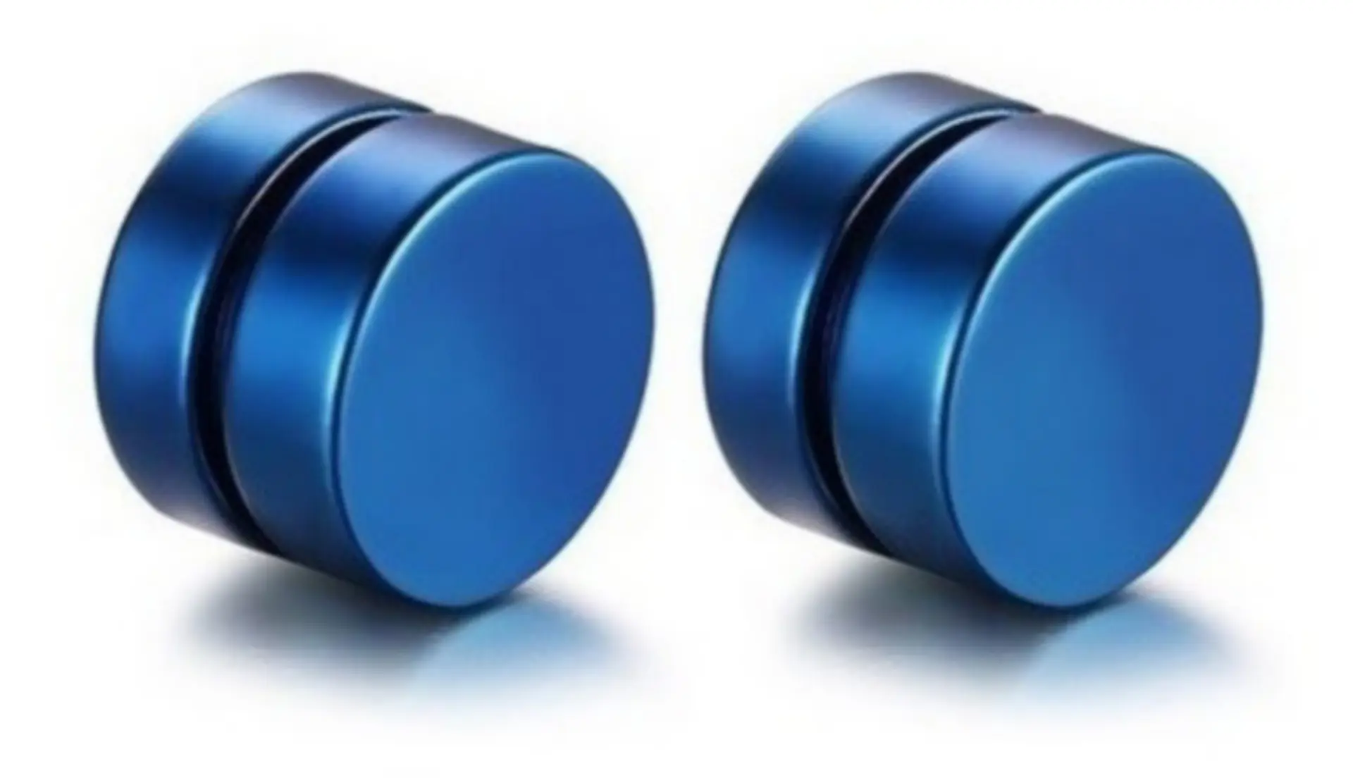 Aros Iman Redondo Punk Sin perforacion 8mm 4