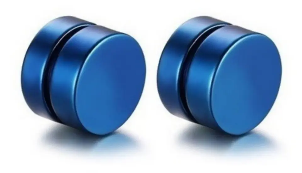 Aros Iman Redondo Punk Sin perforacion 8mm 4