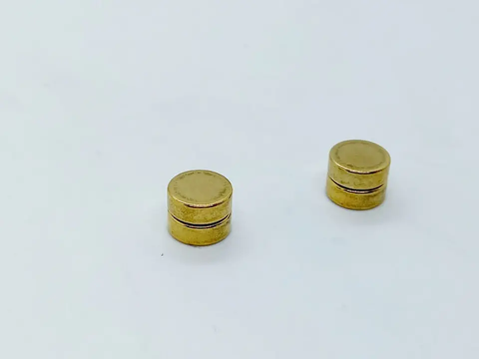 Aros Iman Redondo Punk Sin perforacion 8mm 17