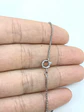 Colgante Punto De Luz en Plata fina ley S925 Cadena Veneciana - Miniatura 10