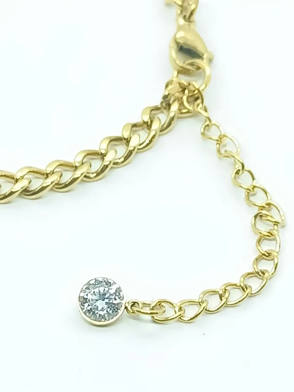 Tobilleras eslabones Pulseras Tobillo Ajustable Bohemia enchapada en oro 18k 6