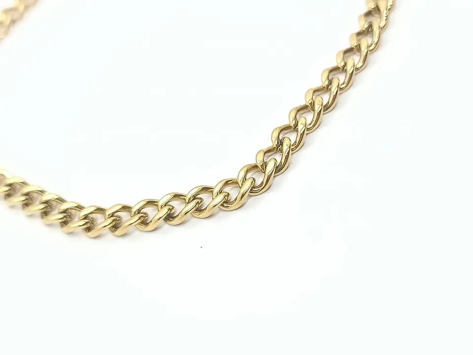 Tobilleras eslabones Pulseras Tobillo Ajustable Bohemia enchapada en oro 18k 7