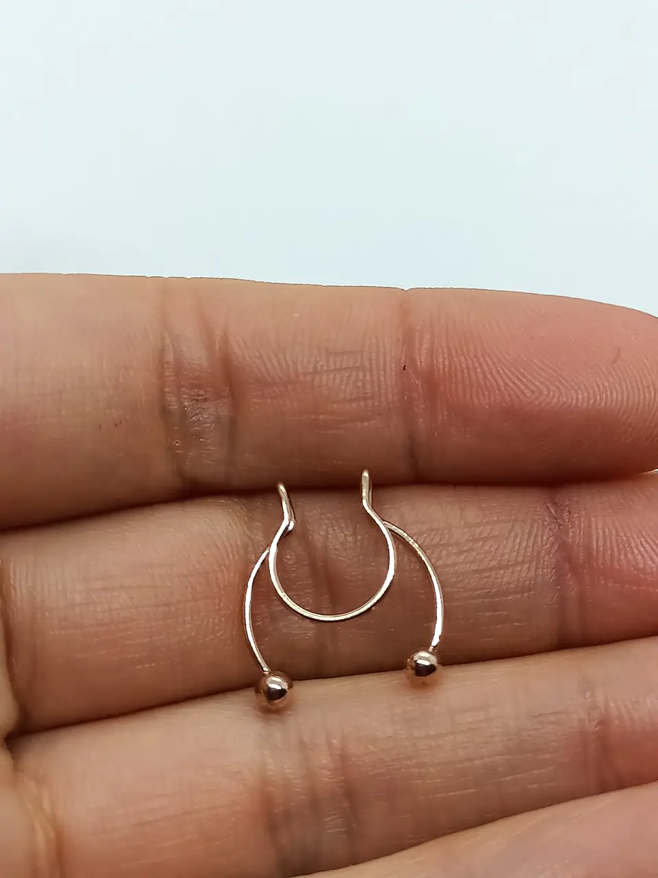 Piercing Acero Nariz Labios Sin Hoyos Septum Sin Perforacion 11