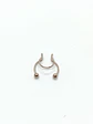 Piercing Acero Nariz Labios Sin Hoyos Septum Sin Perforacion - Miniatura 12