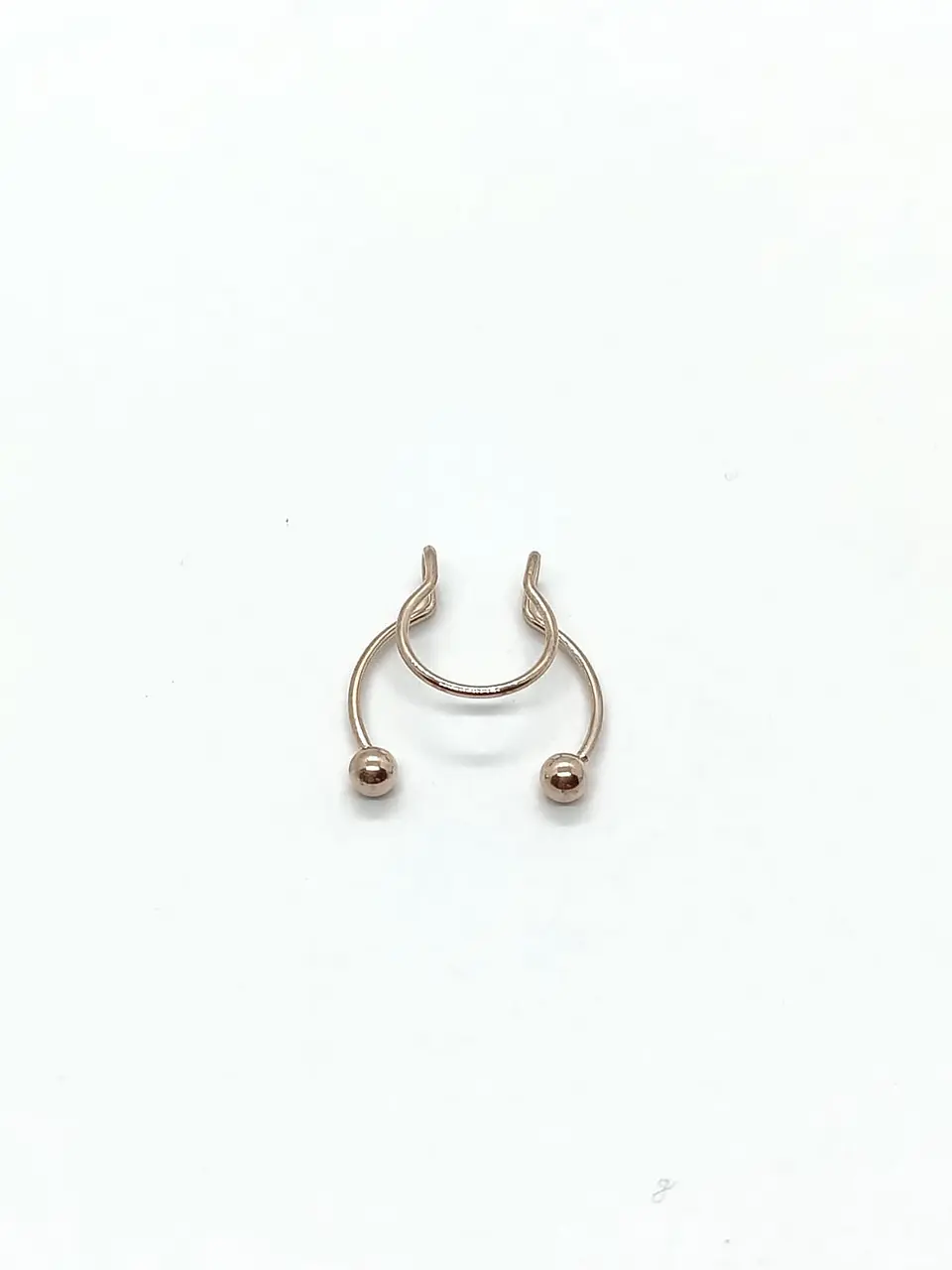 Piercing Acero Nariz Labios Sin Hoyos Septum Sin Perforacion 12