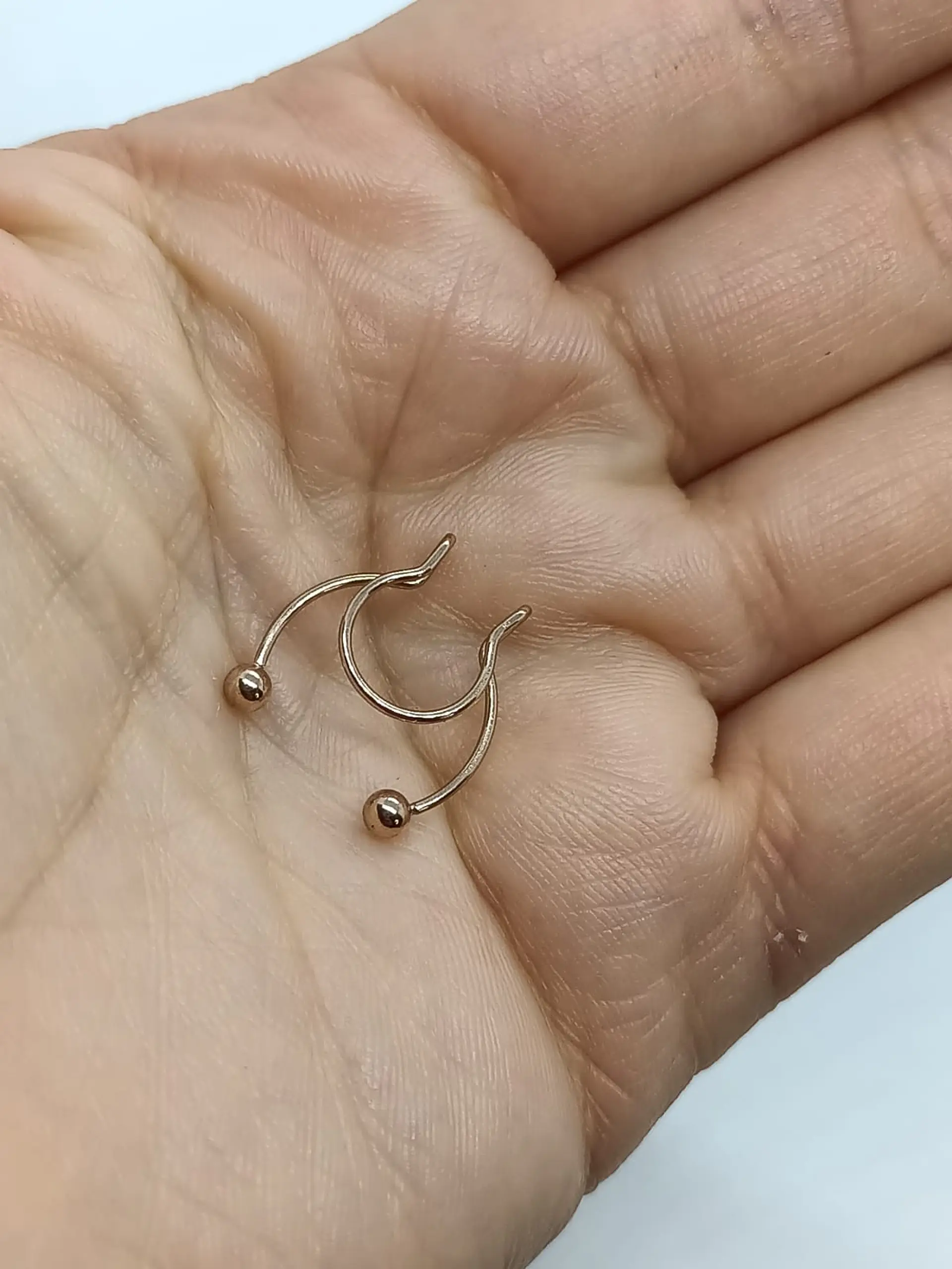 Piercing Acero Nariz Labios Sin Hoyos Septum Sin Perforacion 13