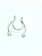 Piercing Zirconia Sin Hoyos Sin Perforación Tornasol Septum - Miniatura 10