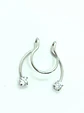 Piercing Zirconia Sin Hoyos Sin Perforación Tornasol Septum - Miniatura 11