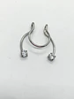 Piercing Zirconia Sin Hoyos Sin Perforación Tornasol Septum - Miniatura 13