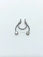 Piercing Zirconia Sin Hoyos Sin Perforación Tornasol Septum - Miniatura 17