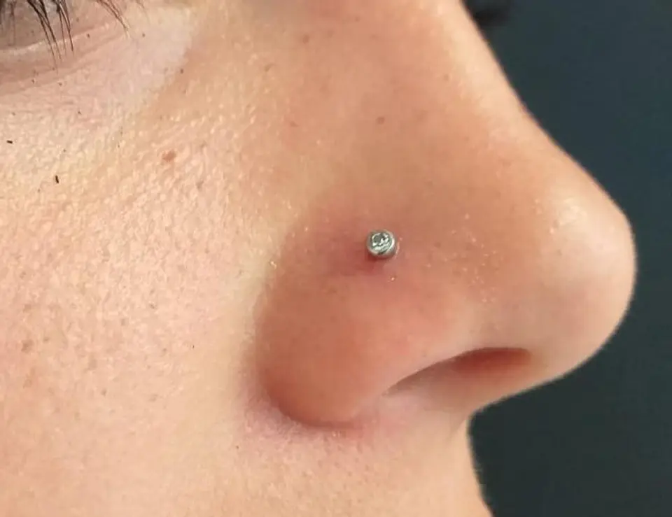 Set Piercing Nostril Opalo Colores Nariz Boca Pack Acero punk 6