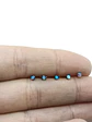 Set Piercing Nostril Opalo Colores Nariz Boca Pack Acero punk - Miniatura 11