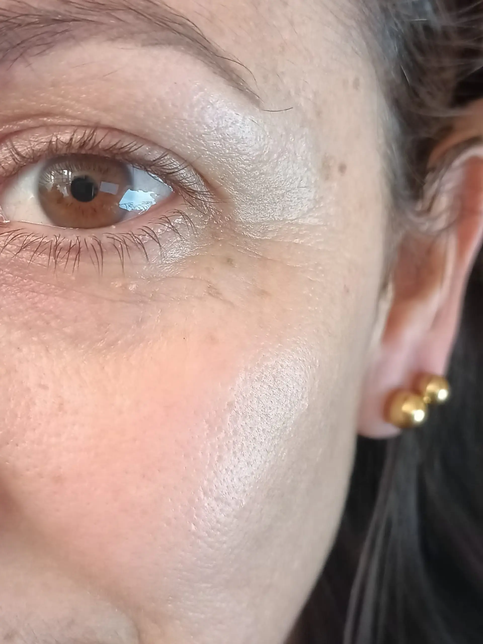 Aros esferas hipoalergénicos de 3mm a 8mm chapados en oro 14kl 6