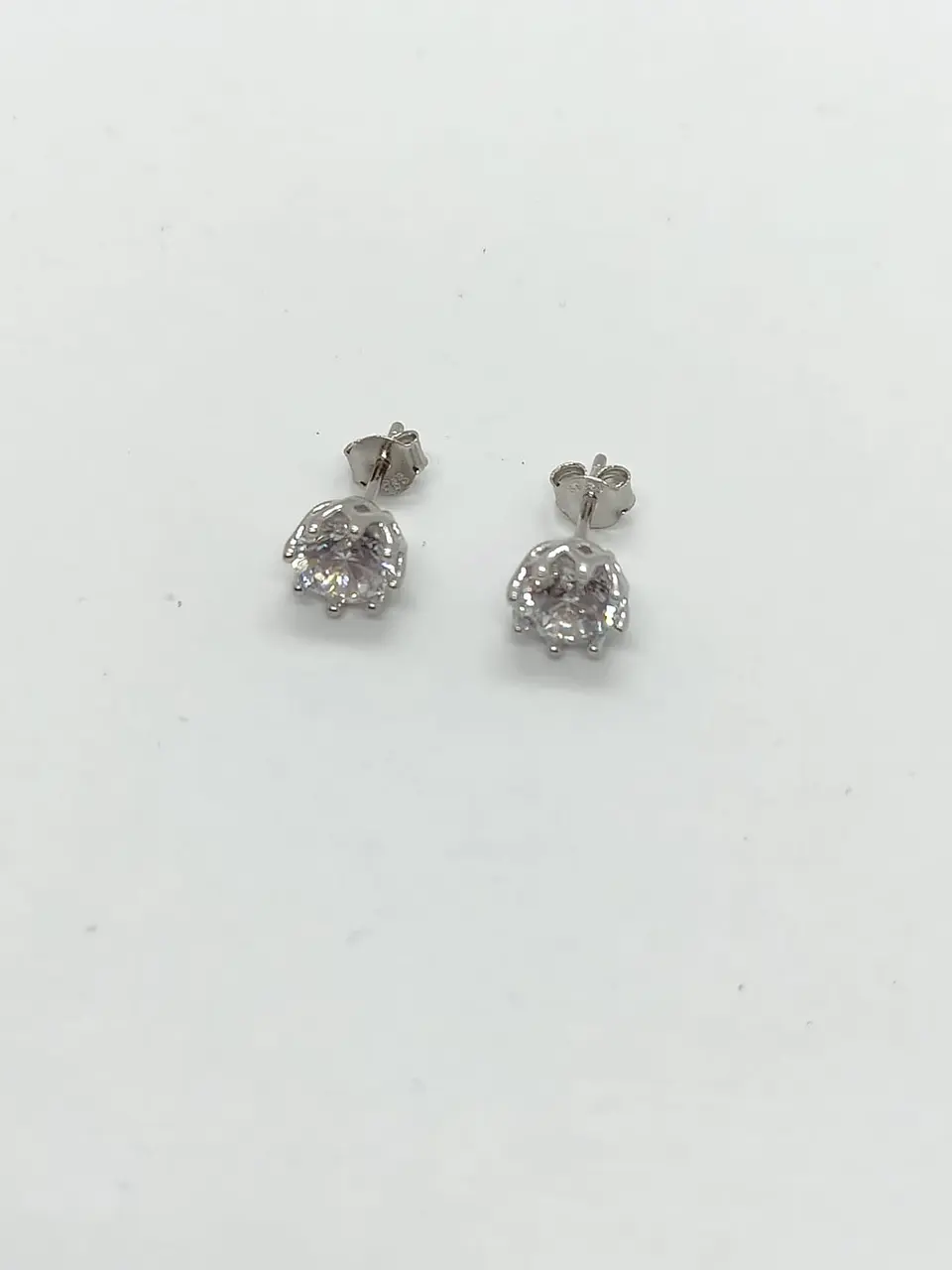 Aros Puntos de Luz Plata fina ley S925 4