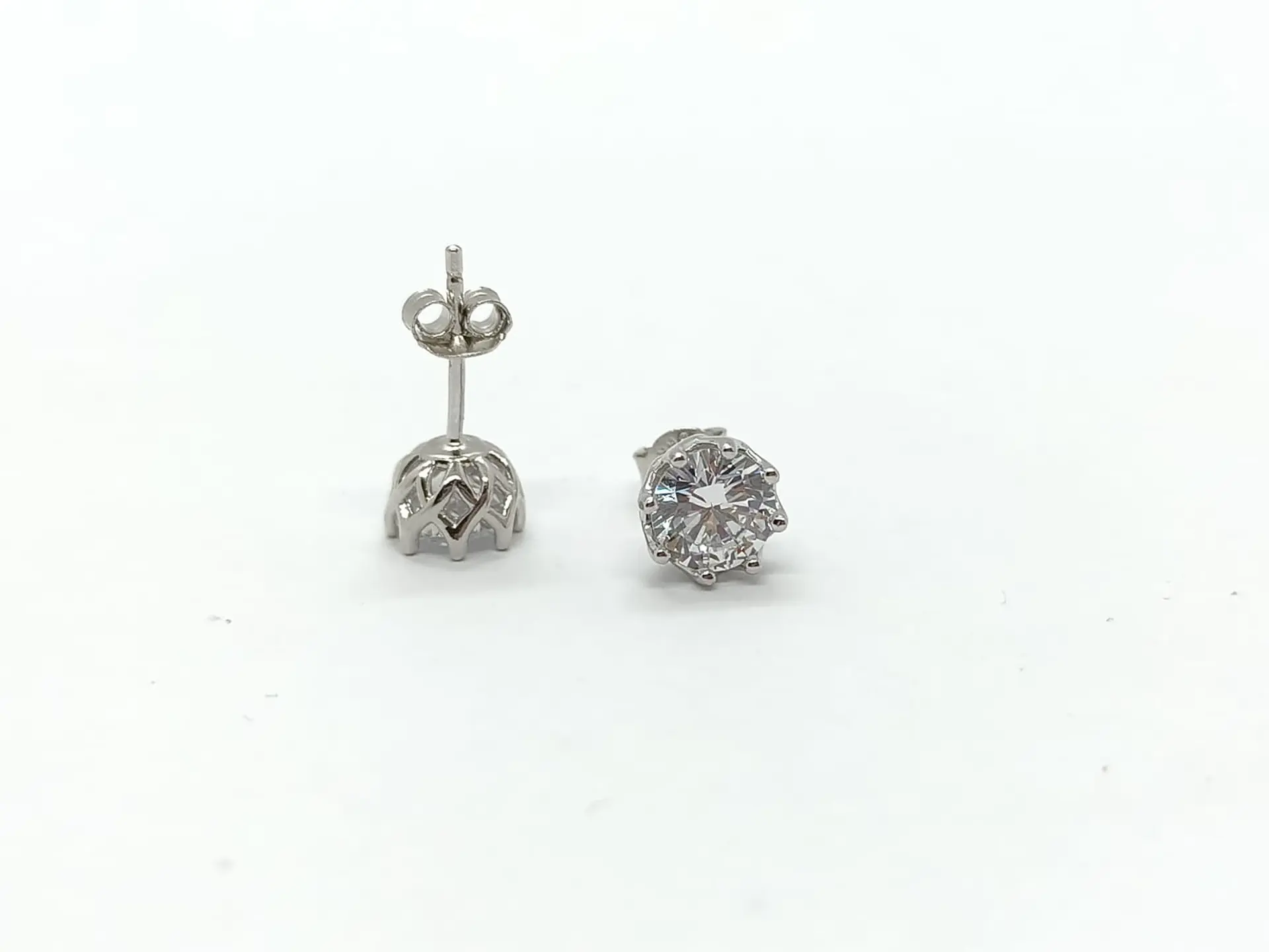 Aros Puntos de Luz Plata fina ley S925 6