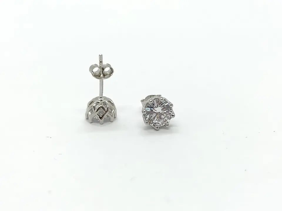 Aros Puntos de Luz Plata fina ley S925 6