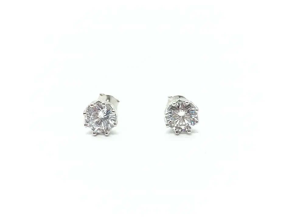 Aros Puntos de Luz Plata fina ley S925 7