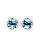 Pendientes Colores puntos De luz 5mm Plata fina ley S925 - Miniatura 2