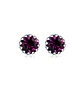 Pendientes Colores puntos De luz 5mm Plata fina ley S925 - Miniatura 23