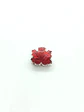 Charm dije abalorio hoja de maple roja plata fina 925 - Miniatura 3