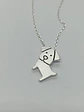 Colgante Perro Mascota Plata fina ley S925 Mejor Amigo - Miniatura 5